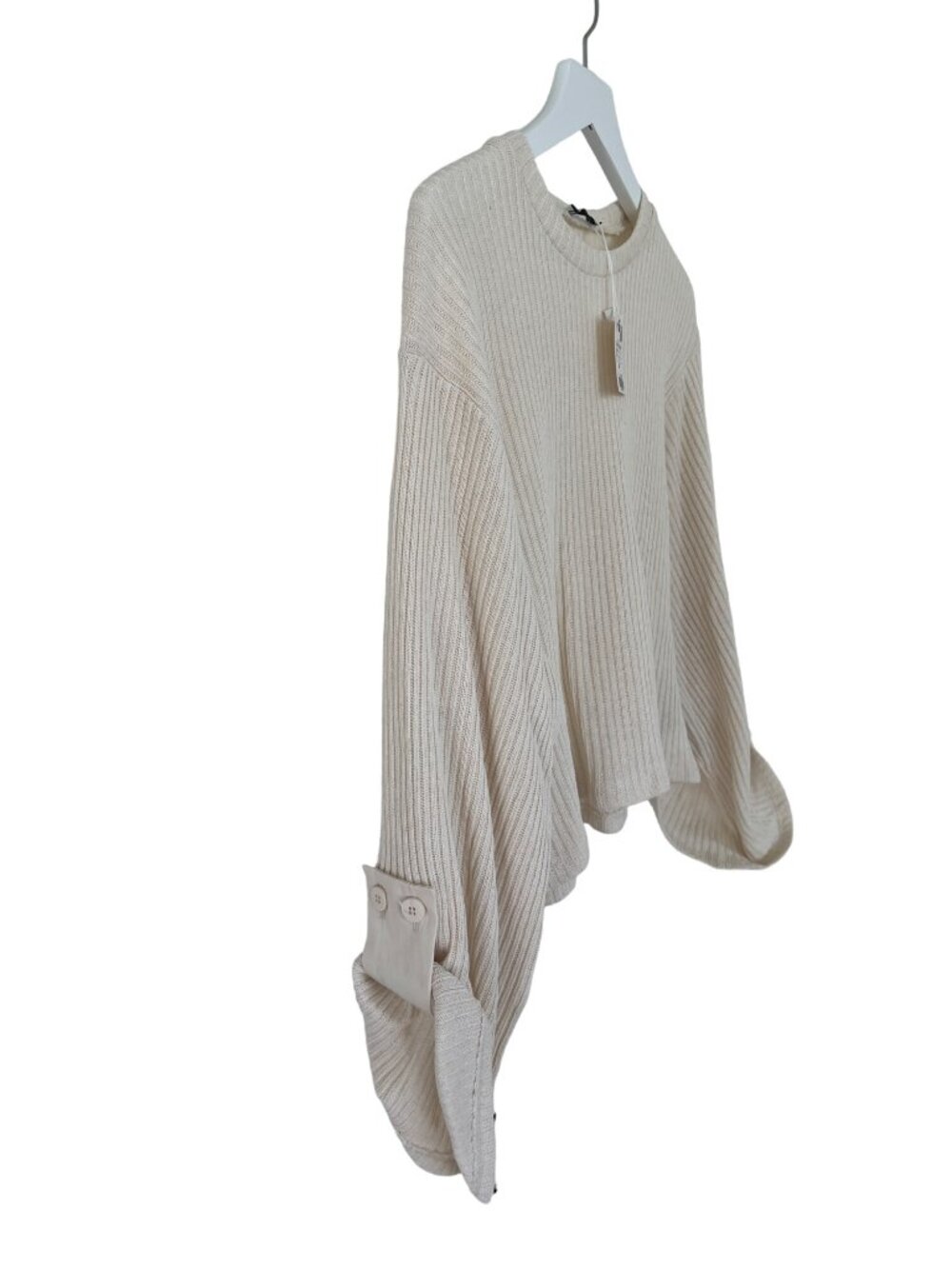 Zara Ivory Ribbed Knit Set - Picture 13 of 16